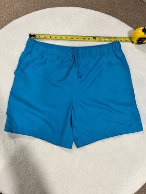 Faded Glory Men's Blue Swim Trunks - Size Small (28-30)